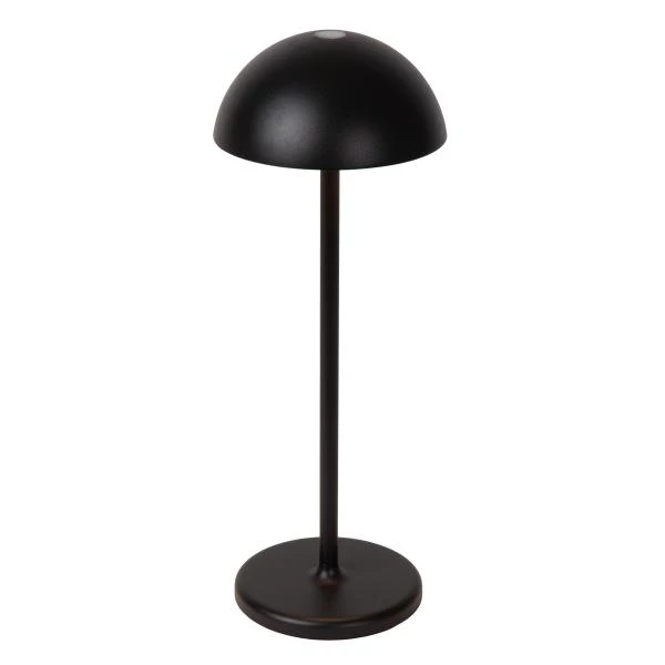 Lucide JOY - Rechargeable Table lamp Outdoor - Battery - Ø 12 cm - LED Dim. - 1x1,5W 3000K - IP54 - Black - detail 1